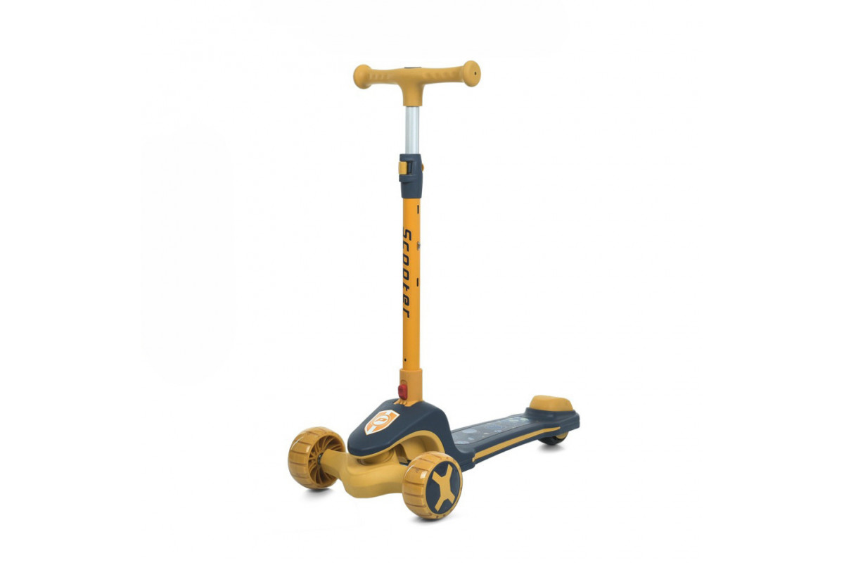 Самокат детский трехколесный JR3-125-Y, колеса со светом