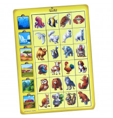 Деревянный детский сортер "Ассоциации животные" (ПСД300) PSD300