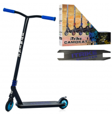 Самокат трюковый iTrike SR2-068-3-BBL двухколесный