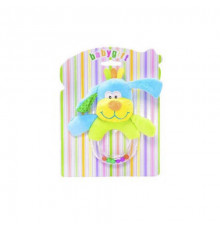 Погремушка мягкая  Bambi C20561 Животные Собачка