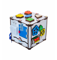 Домик развивающий. Бизиборд  К007 с подсветкой