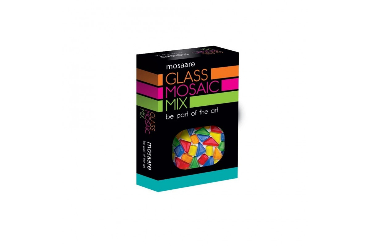 Детский набор для творчества "Мозаичный микс" MA5003 голубой, зеленый, желтый, красный