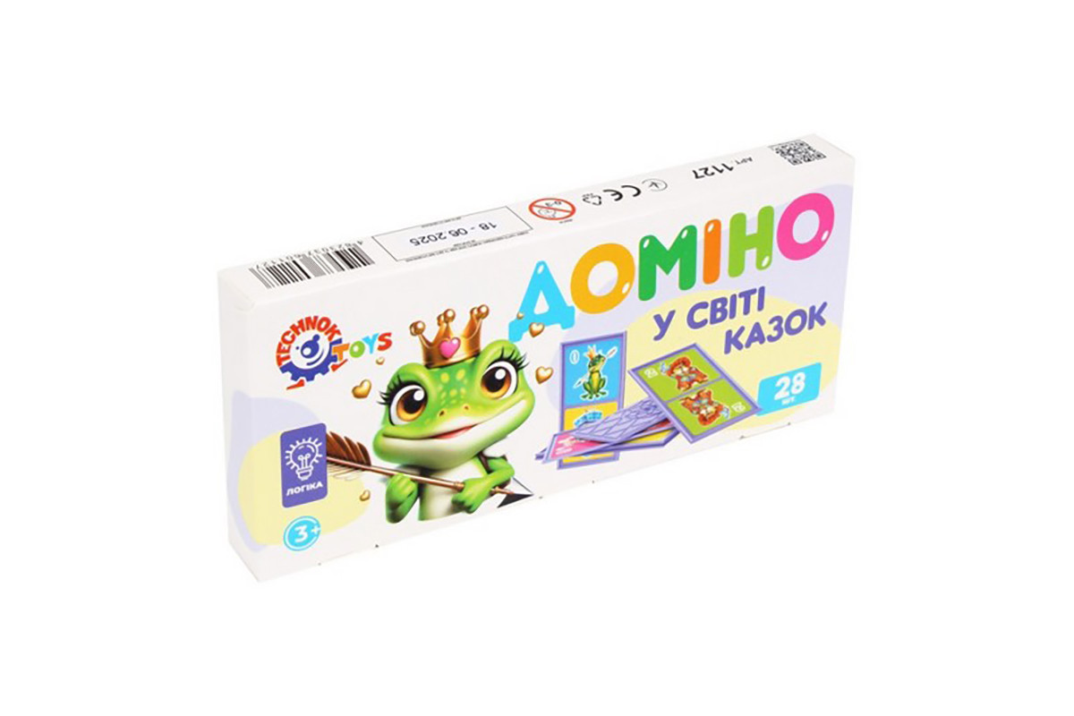 Дитяче доміно "З світу казки" 1127TXK 28 елементів