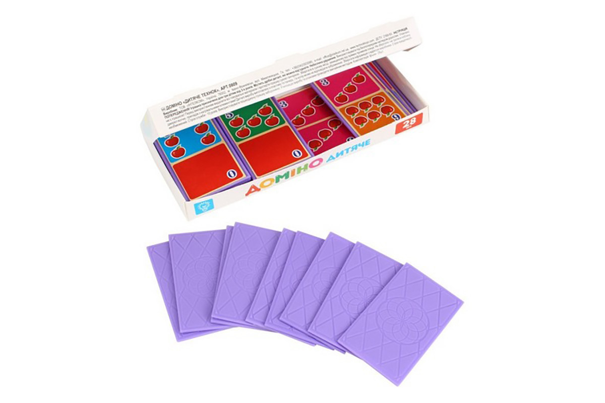 Дитяче доміно "З світу казки" 1127TXK 28 елементів