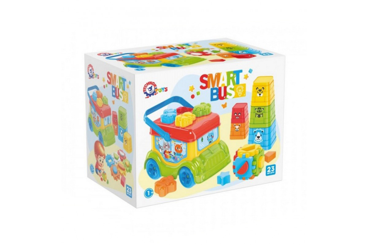 Детская игрушка для развития "Автобус сортер" 0389TXK