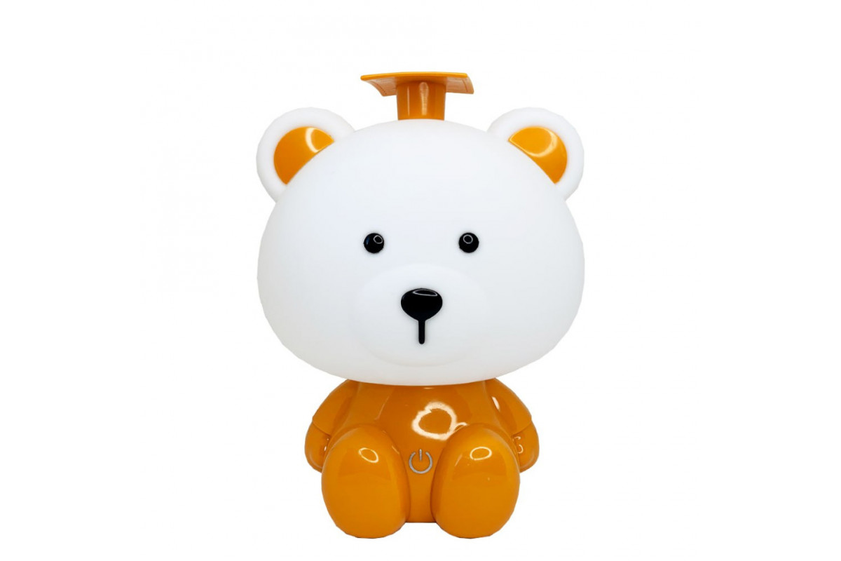 Ночник детский "Медведь" MGZ-1406(Orange) сетевой, питание от USB