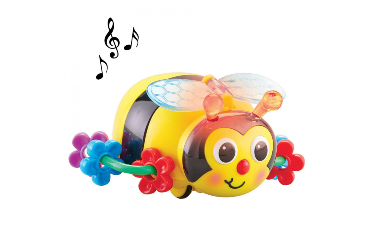 Дитяча розвивальна іграшка "Наздожени Бджілку" Kiddi Smart 557822-43 зі світлом і звуком