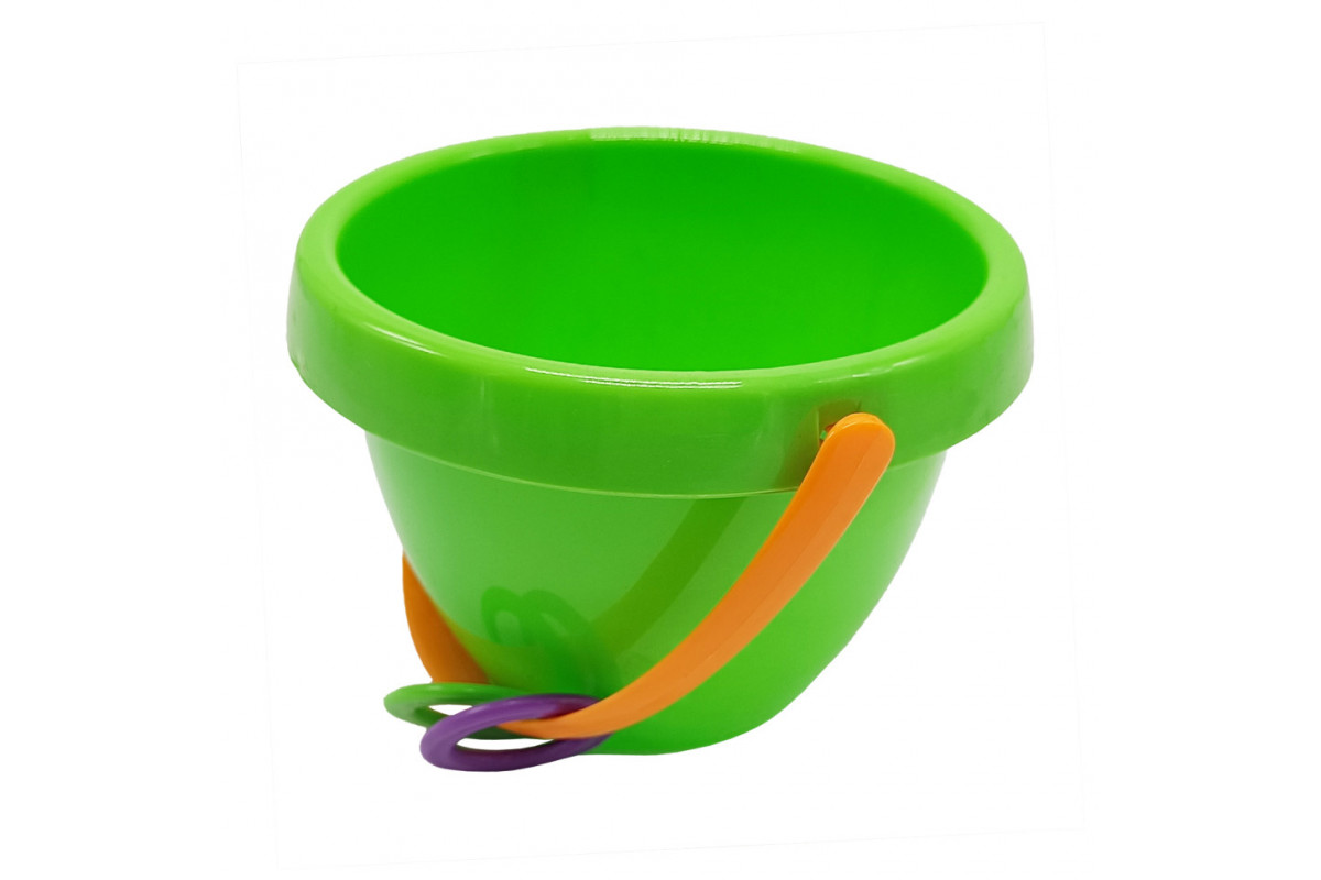 Дитяче іграшкове відерце "Латаття" 1081 Світло-зелений