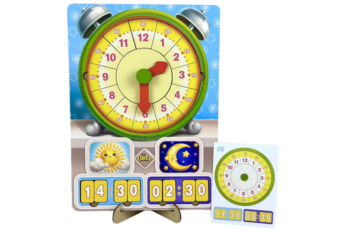 Розвиваюча гра Годинник - Вчимо час (ПСД279) PSD279