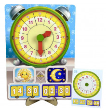 Развивающая игра Часы - Учим время (ПСД279) PSD279