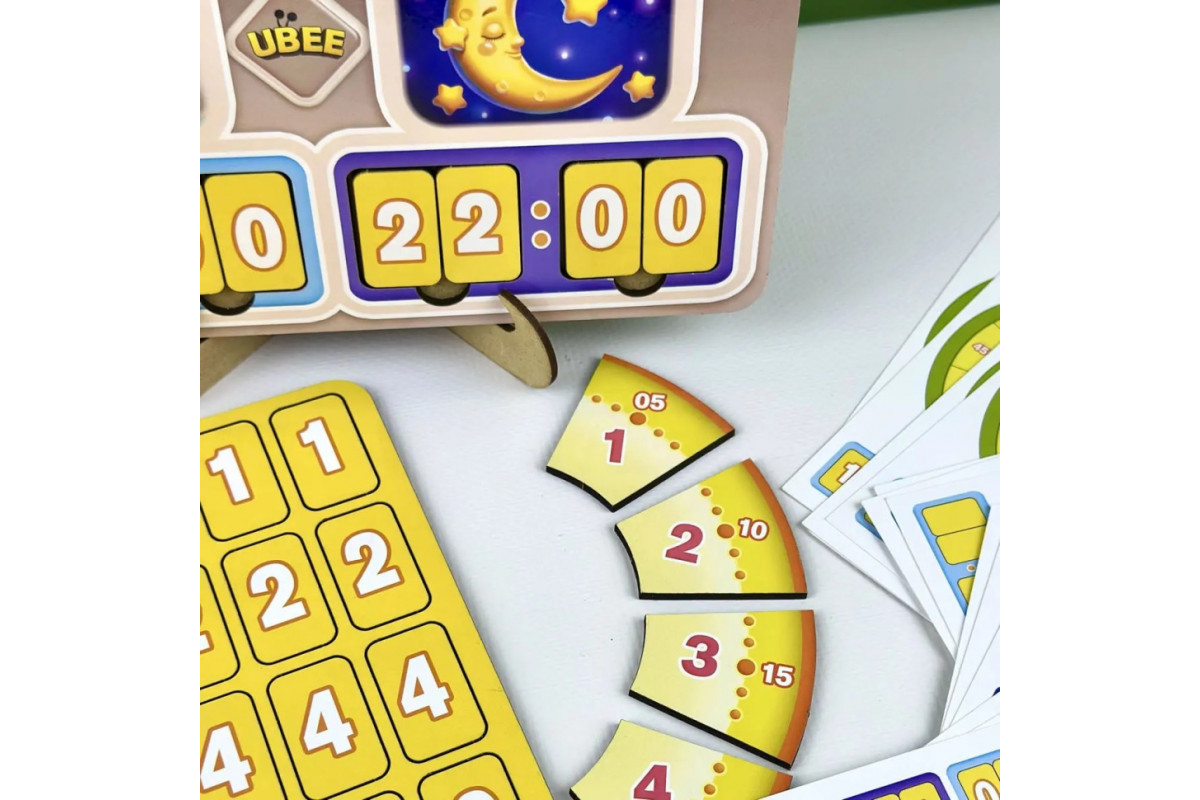 Розвиваюча гра Годинник - Вчимо час (ПСД279) PSD279