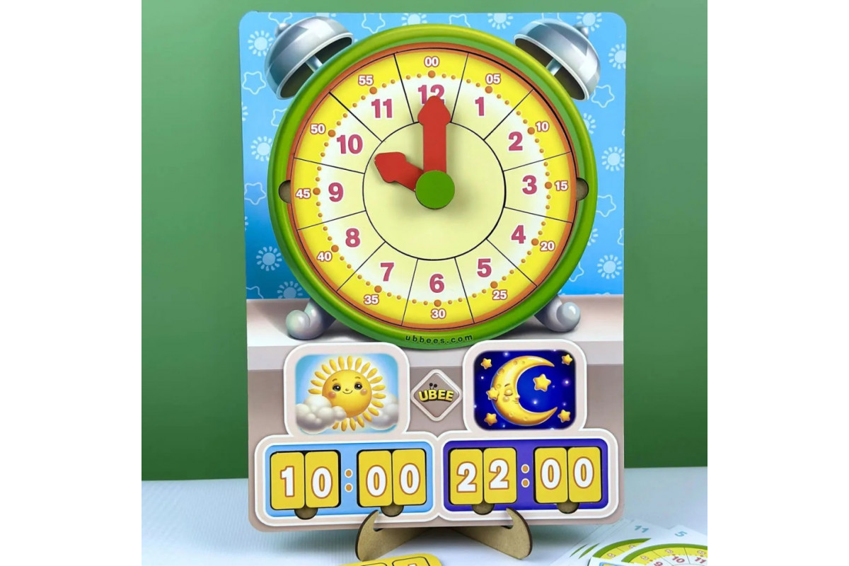 Розвиваюча гра Годинник - Вчимо час (ПСД279) PSD279