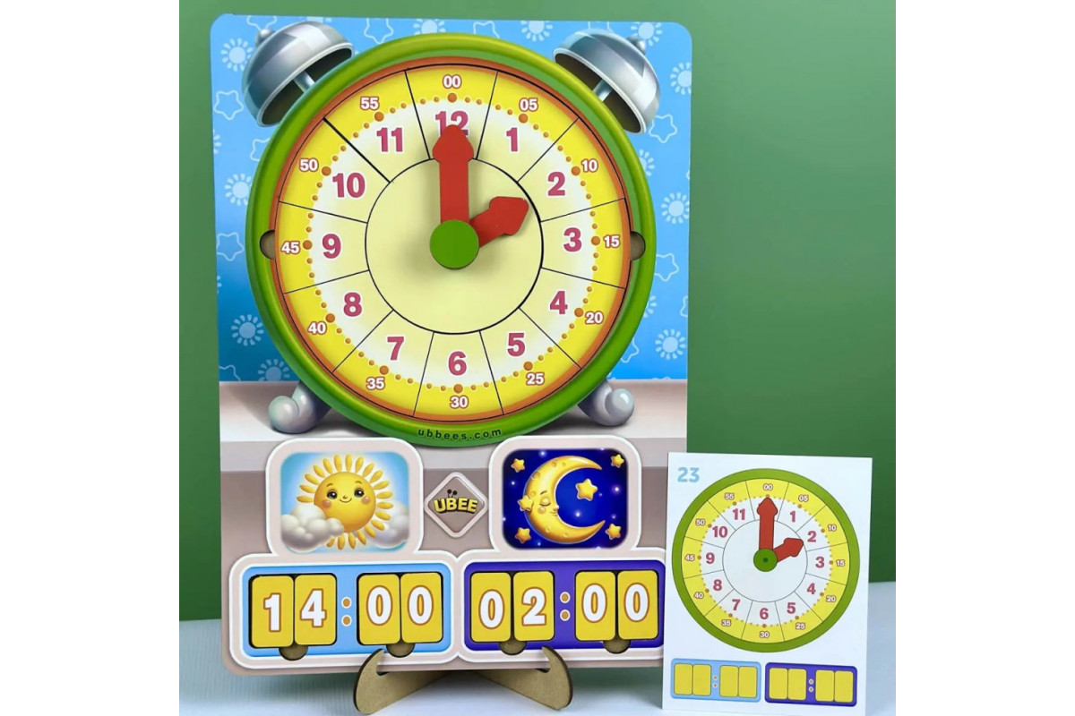 Розвиваюча гра Годинник - Вчимо час (ПСД279) PSD279