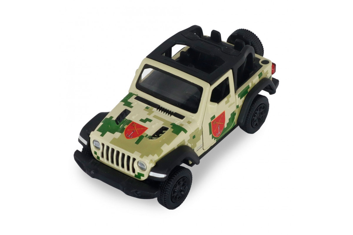 Автомодель серии "Шевроны Героев" Jeep Wrangler Rubicon "Юг" TechnoDrive 250398UM