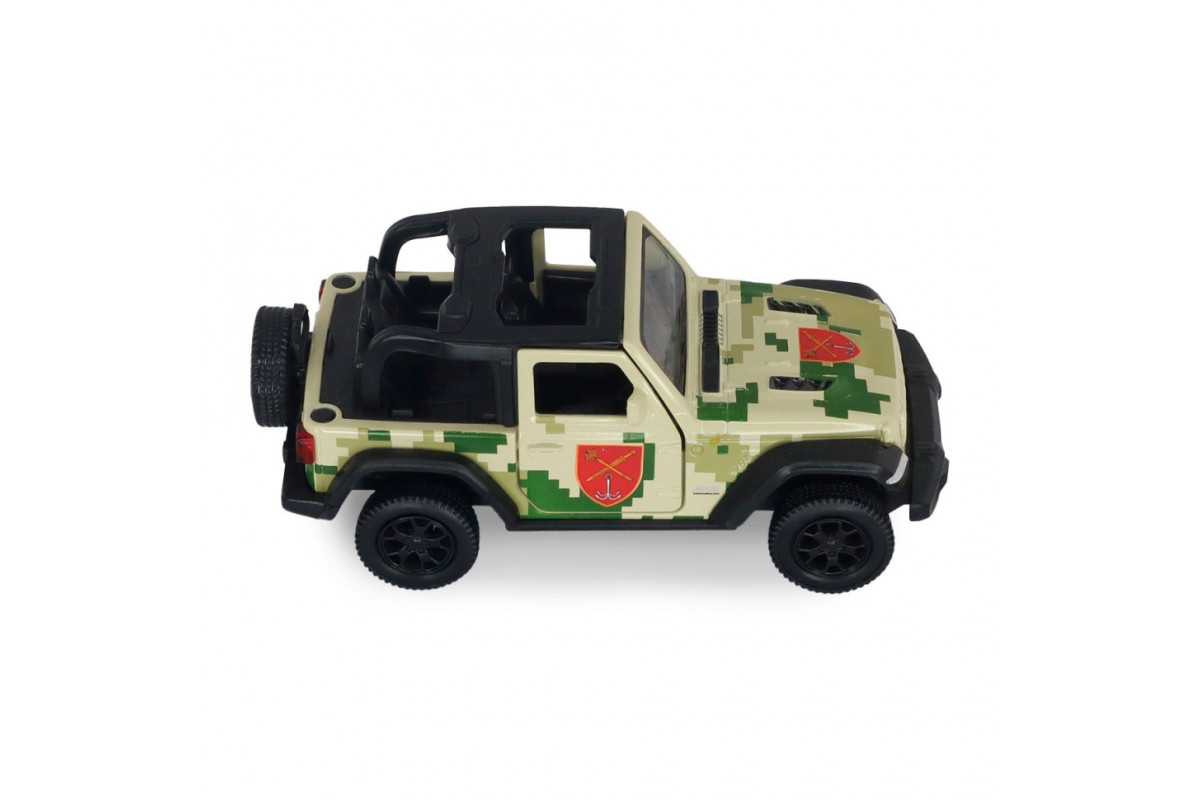 Автомодель серии "Шевроны Героев" Jeep Wrangler Rubicon "Юг" TechnoDrive 250398UM