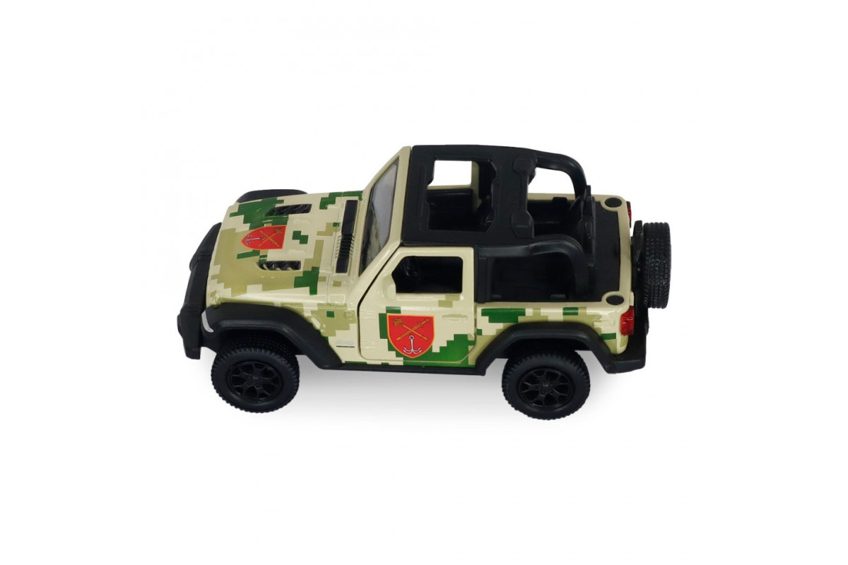Автомодель серии "Шевроны Героев" Jeep Wrangler Rubicon "Юг" TechnoDrive 250398UM