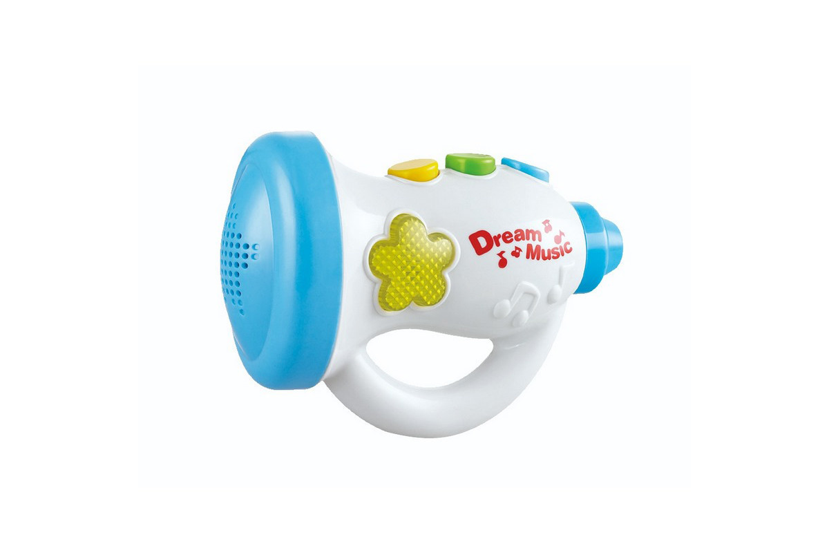 Детская музыкальная игрушка "Труба" 8625_труба, световые и звуковые эффекты