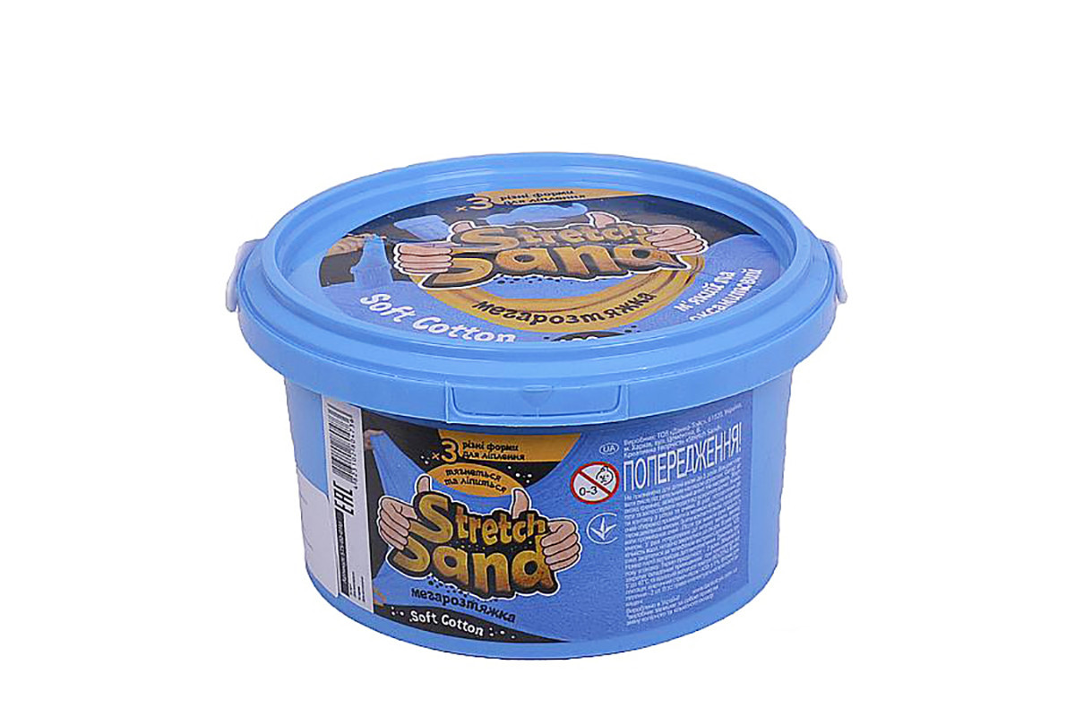 Набор креативного творчества "Stretch Sand"  STS-02-01U 400 гр Синий