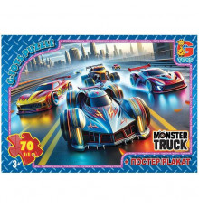 Пазлы детские "Монстер траки" MT183, 70 элементов