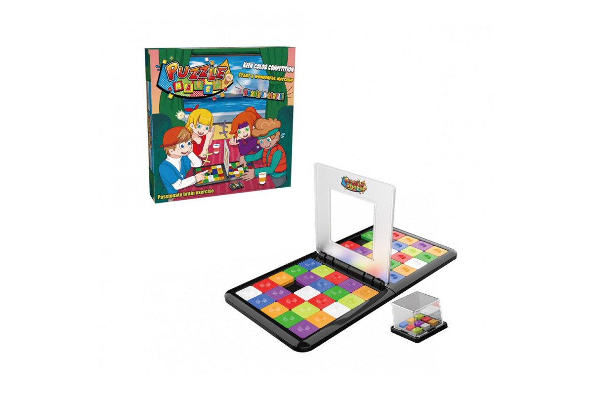 Логічна гра П'ятнашки B3137, 48 різнокольорових фішок