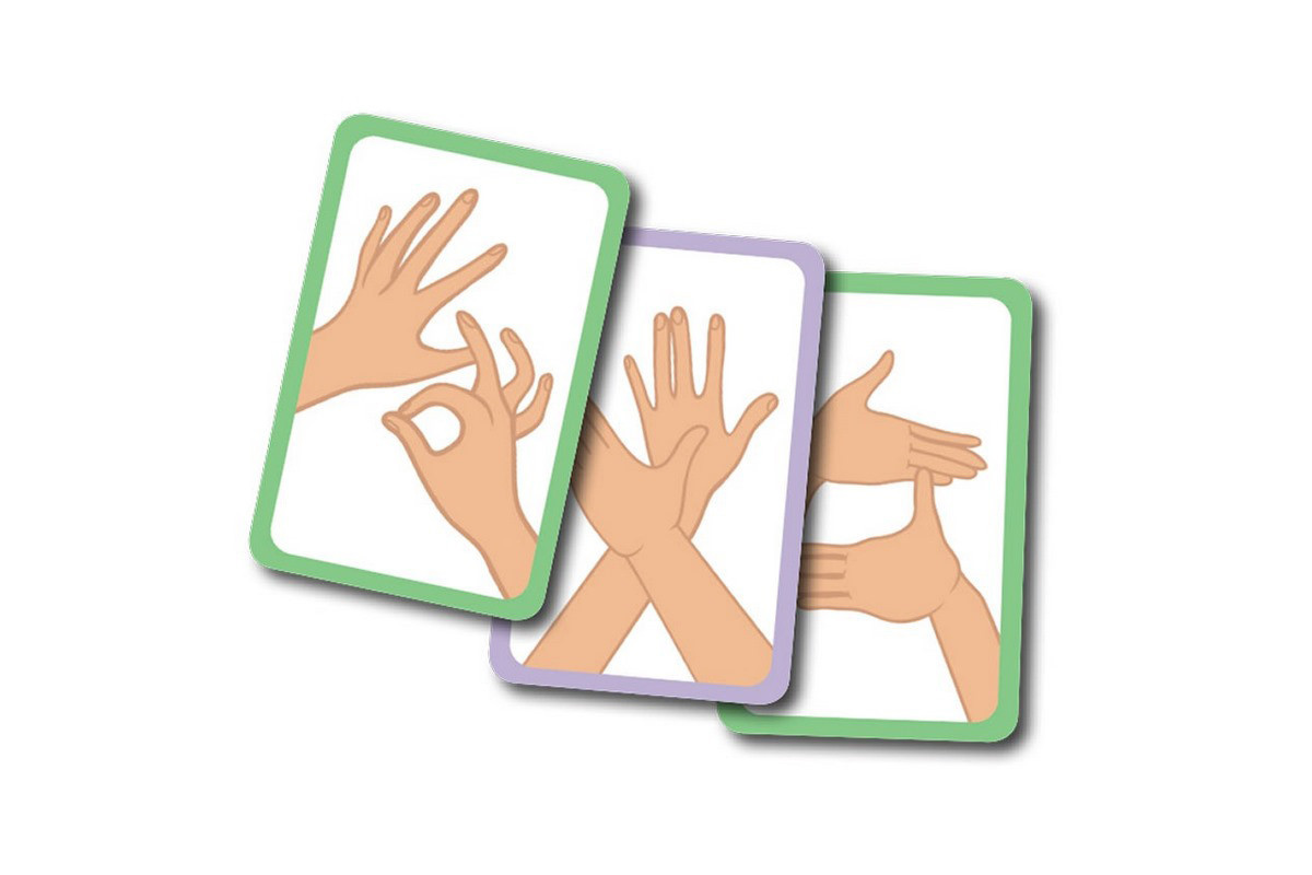 Развивающая детская карточная игра «Повторяй за мной» 1080001, I уровень сложности 36 карточек