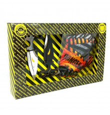 Сувенірні ножі дерев'яні набір BOX "HARMONY daggers" HDAG-B