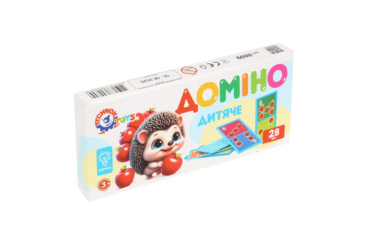 Дитяче доміно 0809TXK 28 елементів
