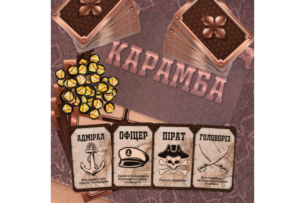 Настільна гра "Карамба" 30336 ігрове поле, картки