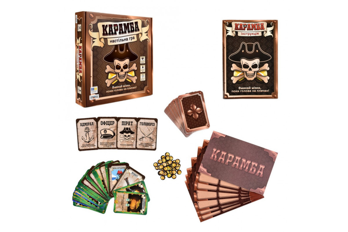 Настільна гра "Карамба" 30336 ігрове поле, картки