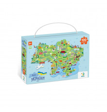 300267 Пазл «Карта Украины» 100 элементов