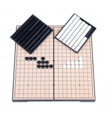 Настільна гра "Go Game" 3215GG 2 кольори фішок, ігрова дошка 32х32 см