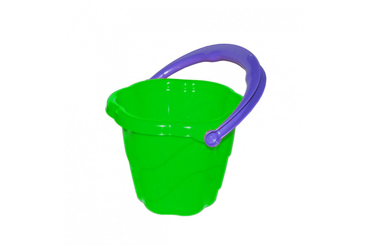 Дитяче іграшкове відерце "Незабудка" 0961 Зелений