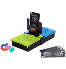 Настольная игра головоломка "IQ game toys" IQ-5 игровое поле, шарики, 40 карточек