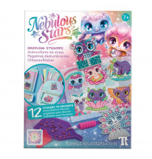 Набор для создания стикеров Космические питомцы Nebulous Stars 11023 с алмазной мозаикой