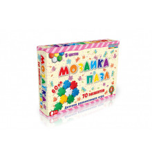 Дитяча мозаїка-пазл №6 1-147, 70 деталей Ø60мм