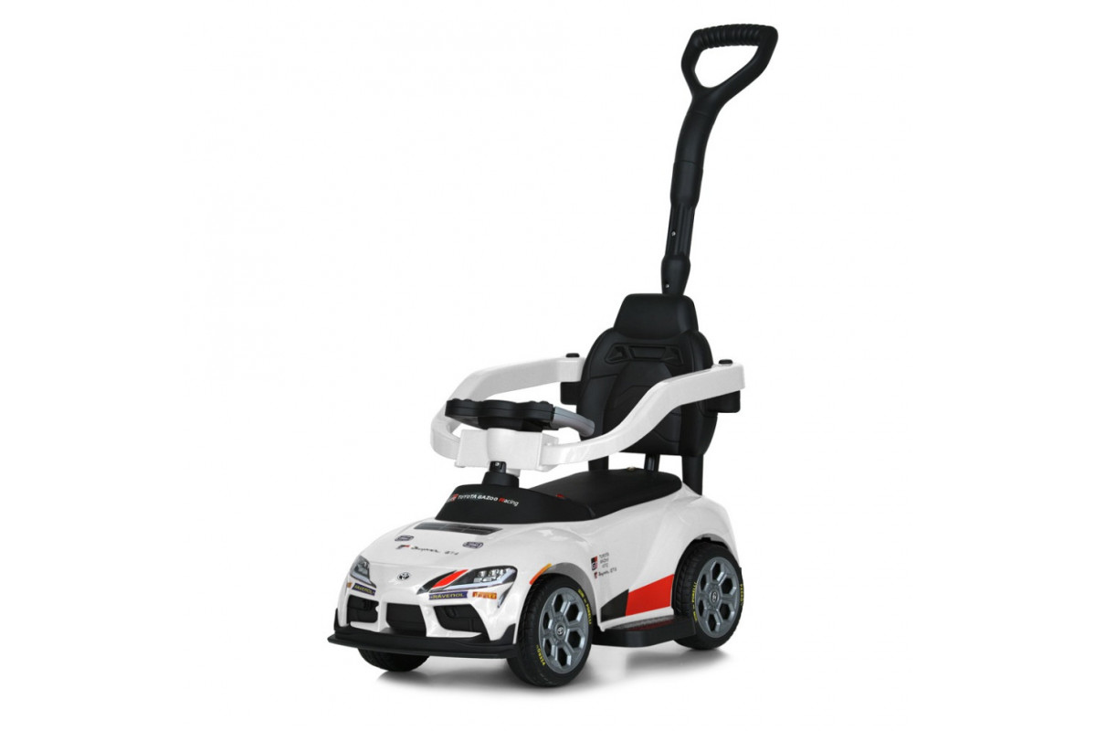 Детская каталка-толокар 2 в 1 M 6129EL-1 с родительской ручкой