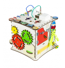 Домик развивающий. Бизиборд  K009 с подсветкой