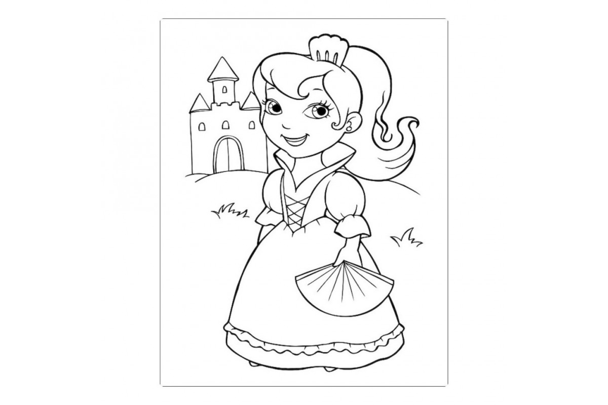 Велика книга розмальовок "Для малюків" 1736003, 64 сторінки