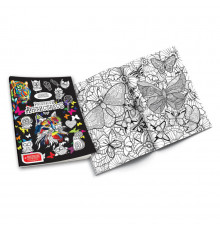 Креативное творчество "Раскраски Антистресс" RA-01-02U с фломастерами