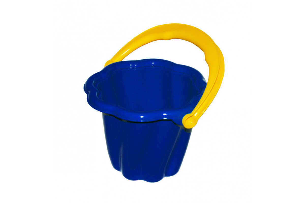 Детское игрушечное ведерко "Ромашка" 1142 Синий