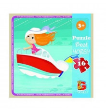 Дитячий пазл "Транспорт" LT03, 16 елементів