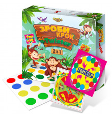 Игра "Сделай шаг + Twister" MKB0146