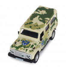 Автомодель серии "Шевроны Героев" Land Rover Defender "Восток" TechnoDrive 250396UM