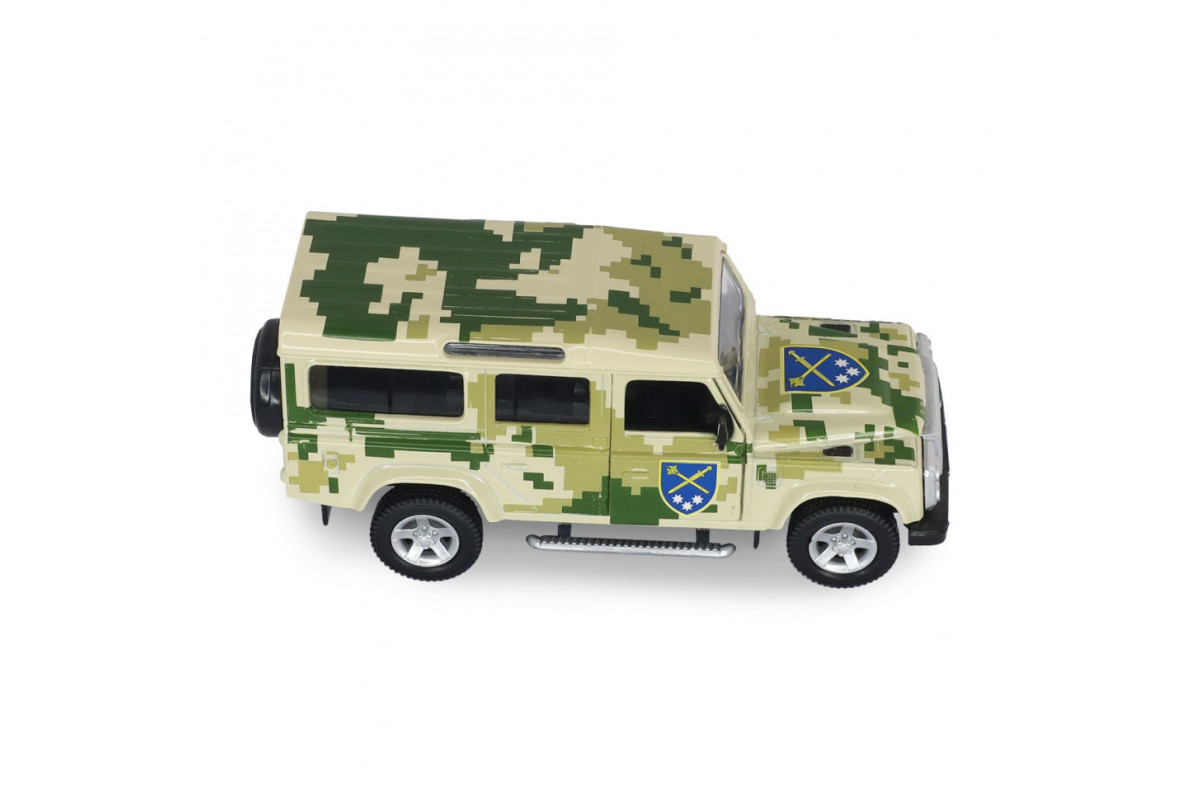 Автомодель серії "Шеврони Героїв" Land Rover Defender "Схід" TechnoDrive 250396UM