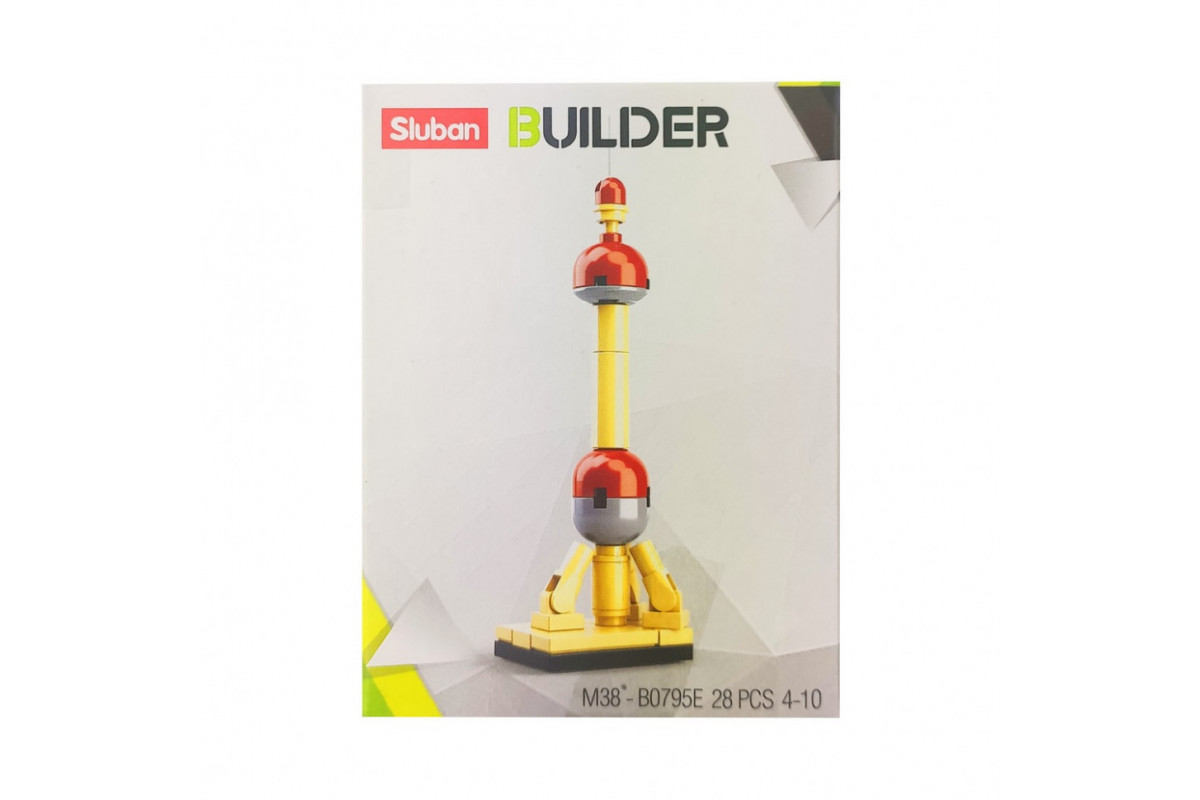 Детский конструктор Транспорт SLUBAN M38-B0795, транспорт, фигурка M38-B0795E