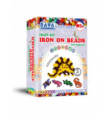 Детский набор для творчества. Магниты с термомозаики "Динозавры" (ТМ-001) TM-001, 5 фигур