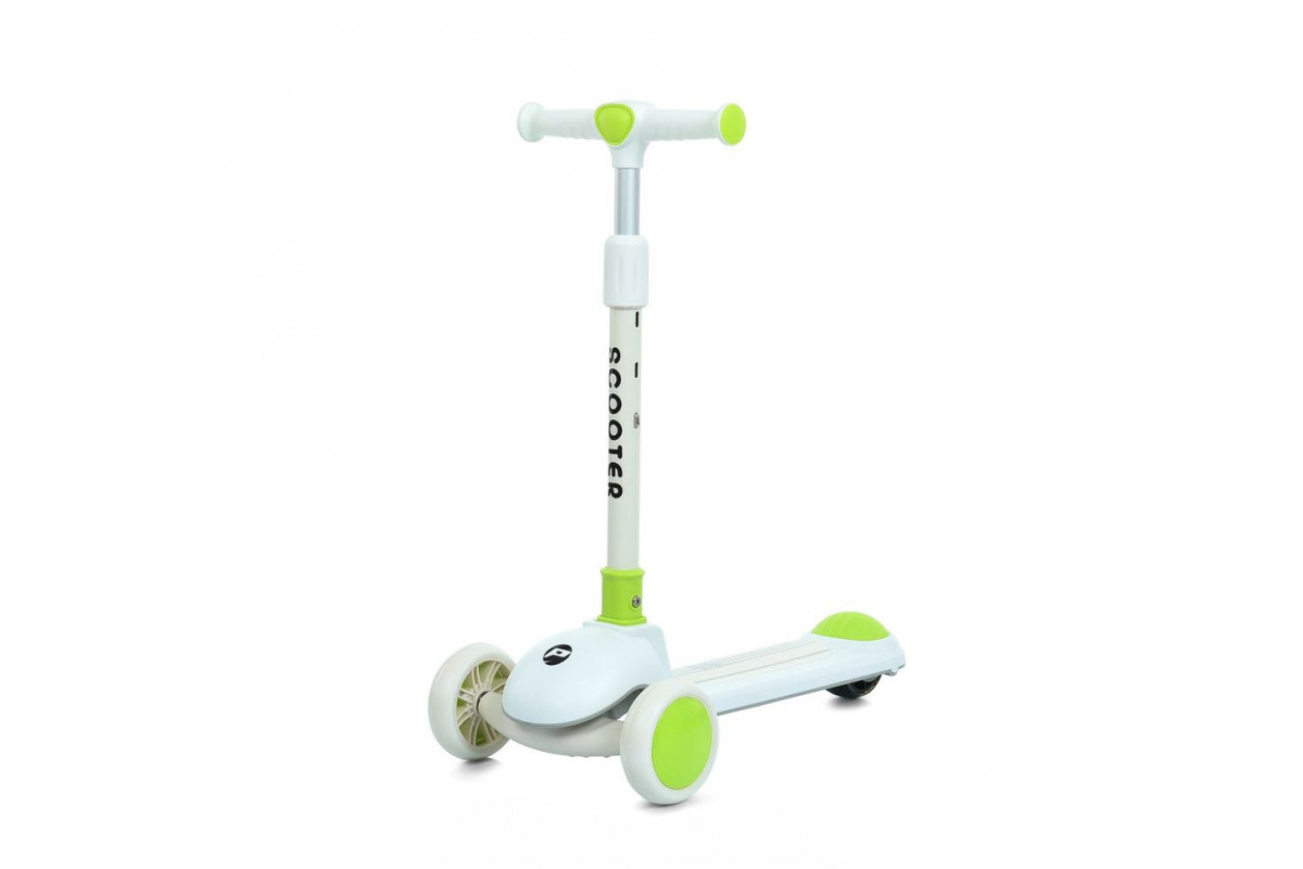 Самокат детский трехколесный JR3-126-GR, колеса со светом