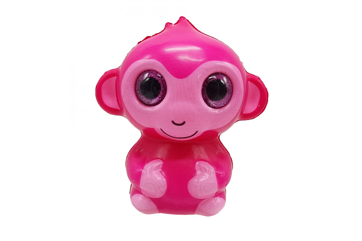 Детская игрушка антистресс Животные MS 3759(Pink) размер 7 см