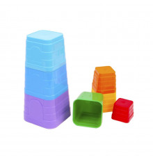 Детский набор "Пирамидка" ТехноК 4654TXK, 7 элементов