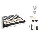 Іграшка "Набір настільних ігор Шахи-Шашки ТехноК", арт. 9079TXK, 2 в 1